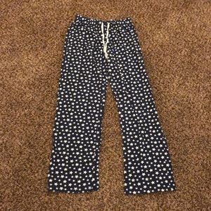 Star patterned lounge pants